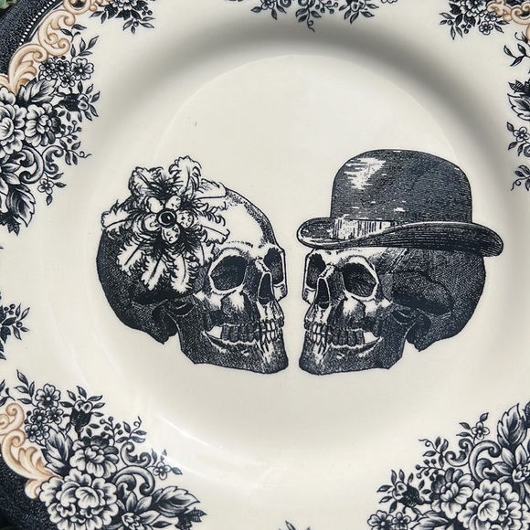 English Royal Stafford SKELETON Plate - Picture 3 of 5